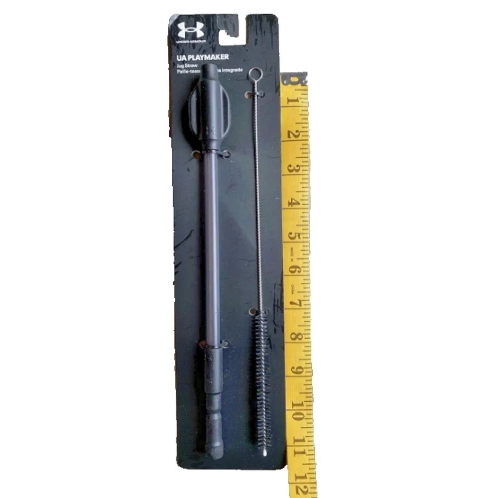 Under Armour High Flow Straw & Cleaning Brush Set for UA Playmaker Jug 64oz 1.9L